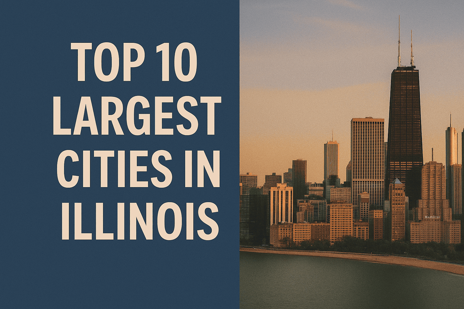 Top 10 Largest Cities in Illinois